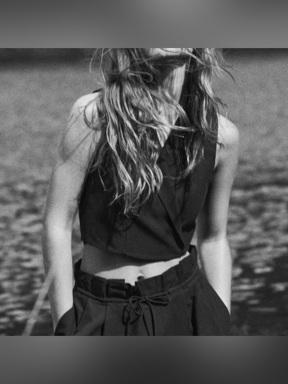Zara wrap vest top